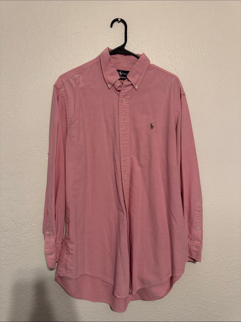 Ralph Lauren Pink Button-Down Oxford Shirt